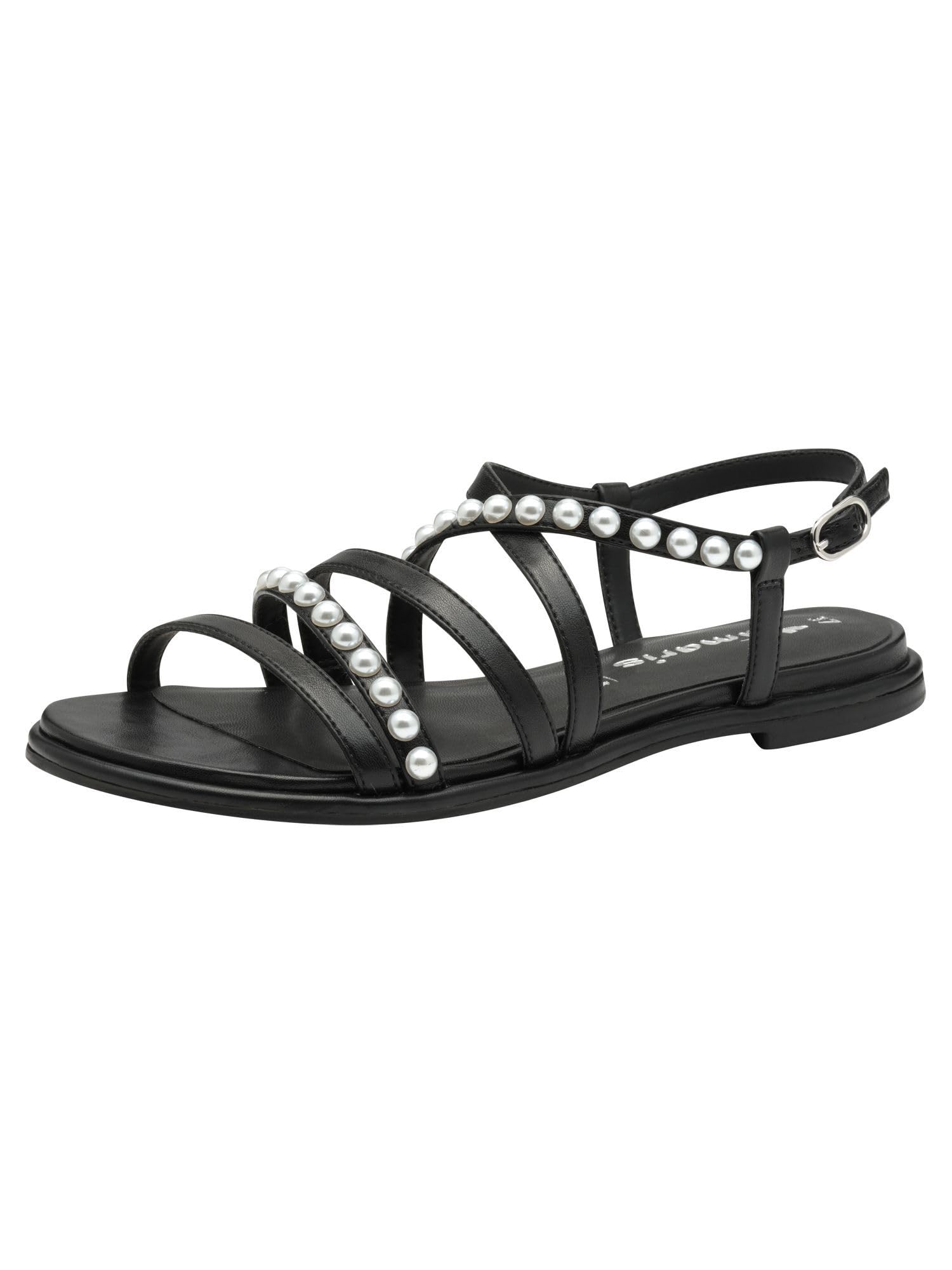 Tamaris Sandal Black, Black, 7.5 UK