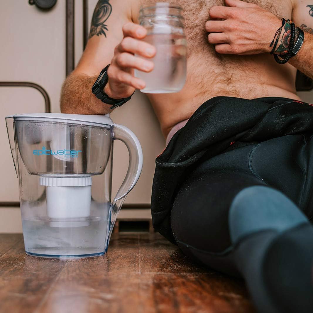 Bеѕt Sеllеr Epic Pure Water Filter Pitchers for Drinking Water, 10 Cup 150 Gallon Long Last Filter, Tritan BPA Free, Removes Fluoride, Chlorine, Lead, PFAS, PFOA Frее Shірріng Ovеr $50 Epic Pure Water Filter Pitchers for Drinking Water, 10 Cup 150 Gallon Long Last Filter, Tritan BPA Free, Removes Fluoride, Chlorine, Lead, PFAS, PFOA