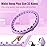 OurStarry 34 Knots Weighted Workout Hoop Plus Size, Smart Waist Exercise Hoop for Adults Weight Loss (34Links Purple)
