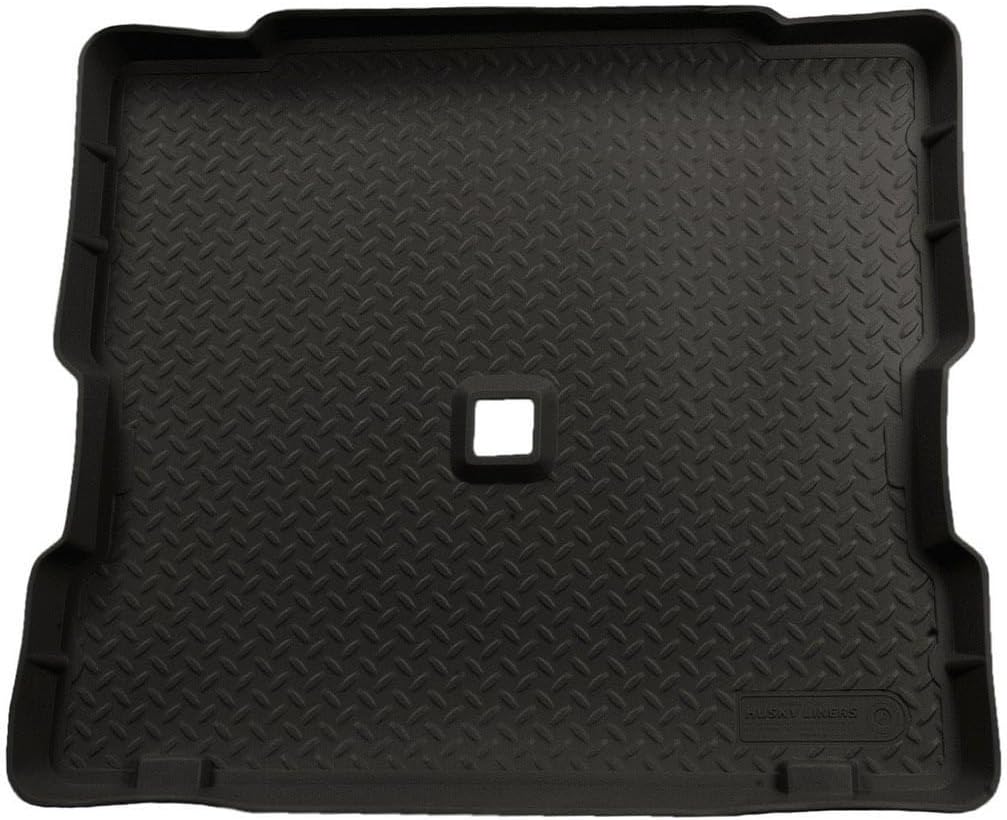 Husky Liners Classic Style Series | 1987-1995 Jeep Wrangler, 1997-2002 Jeep Wrangler | Cargo Liner, Black | 21751