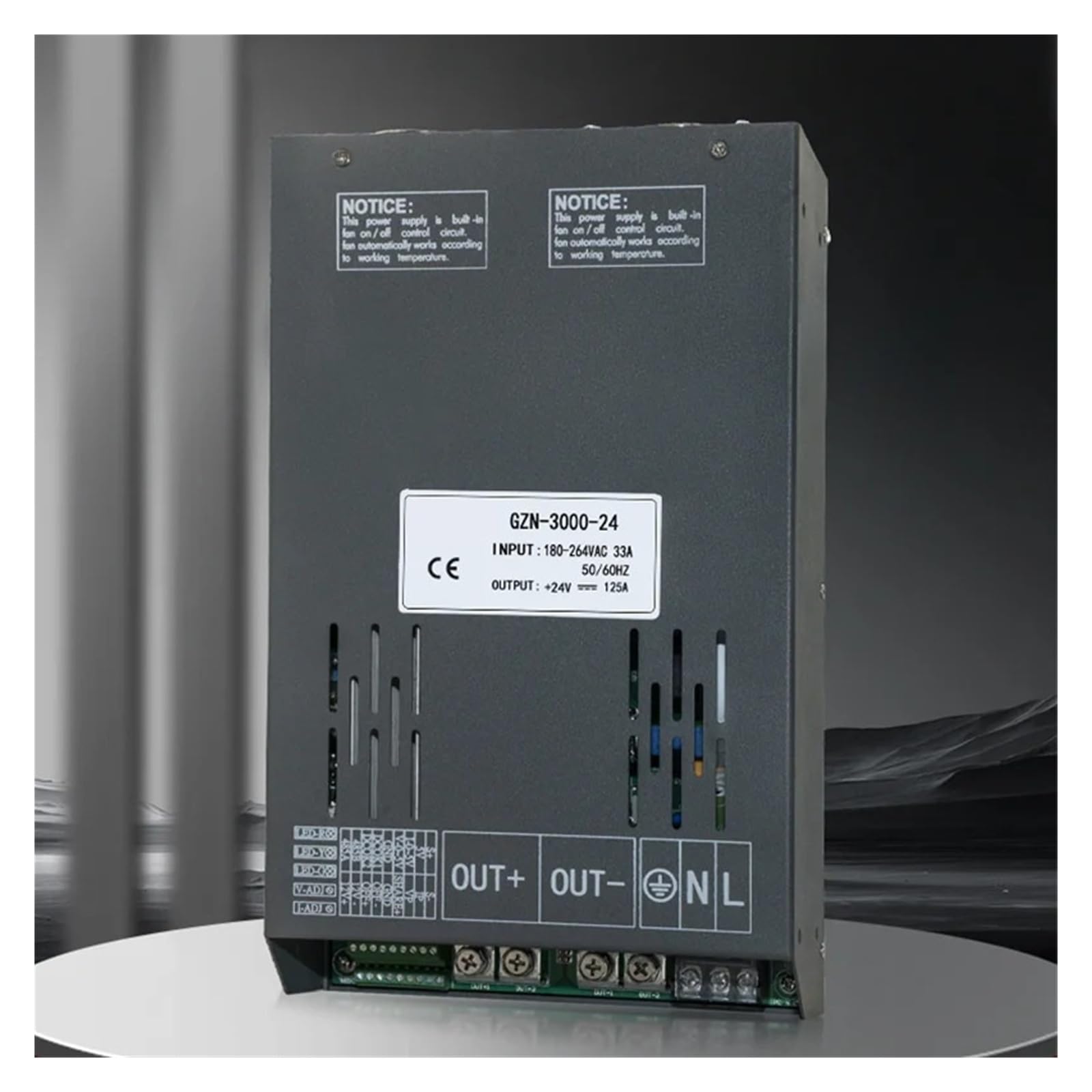 Regulowany zasilacz impulsowy o mocy 3 kW PFC 0–12 V do 220 V