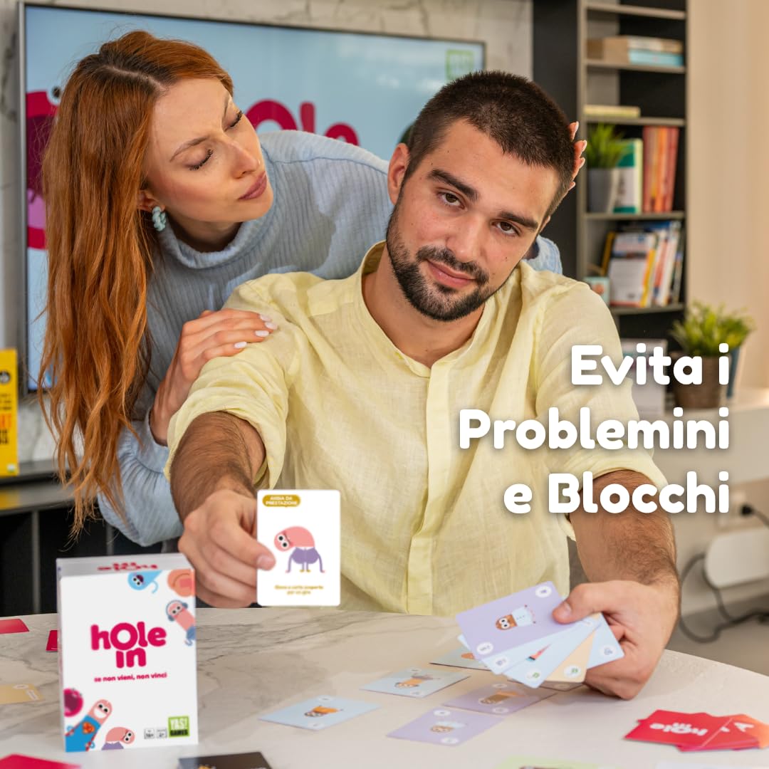 Rocco Giocattoli Yas Games Hole In, White, Pink and Blue, Piccolo - Image 4