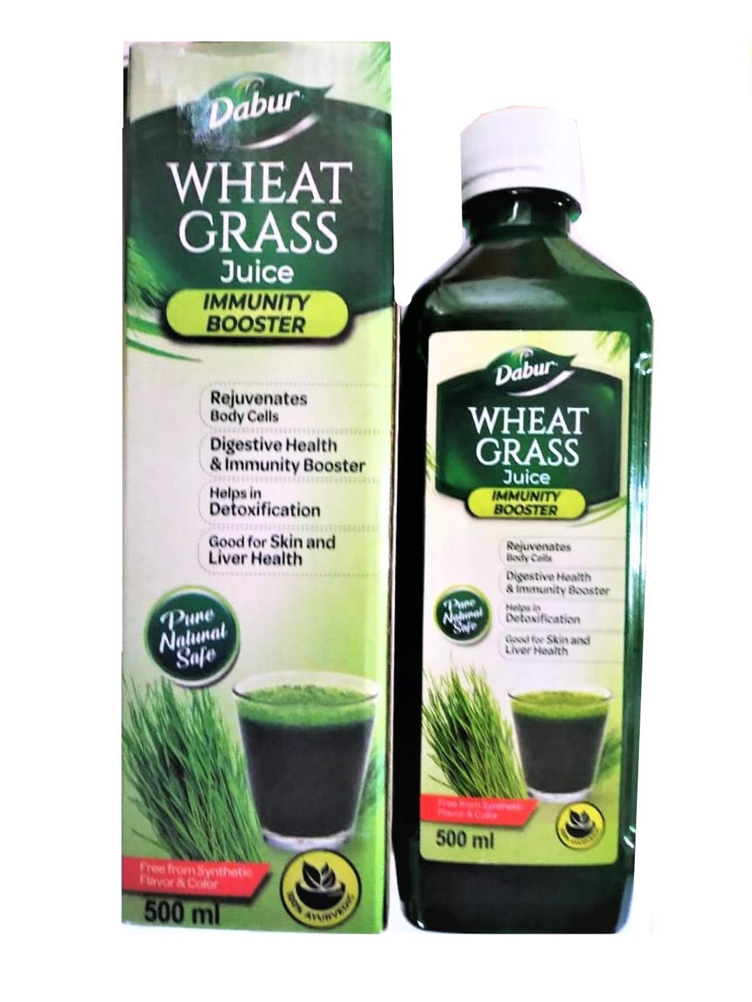 Dabur Wheatgrass Juice Ayurvedic Health Juice For Immunity Boosting
