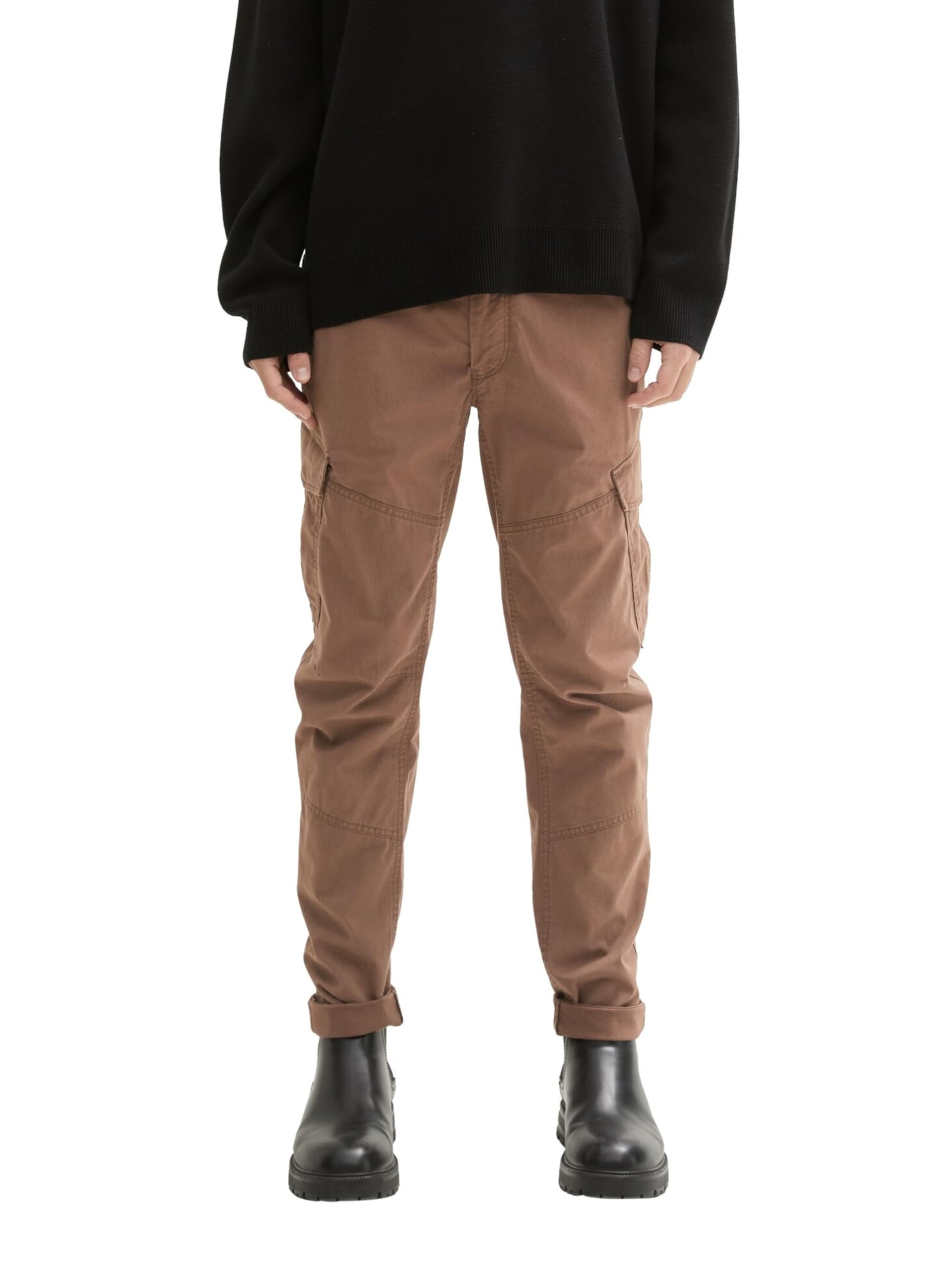 Tom Tailor Denim Herren Slim Fit Jersey Chino Hose