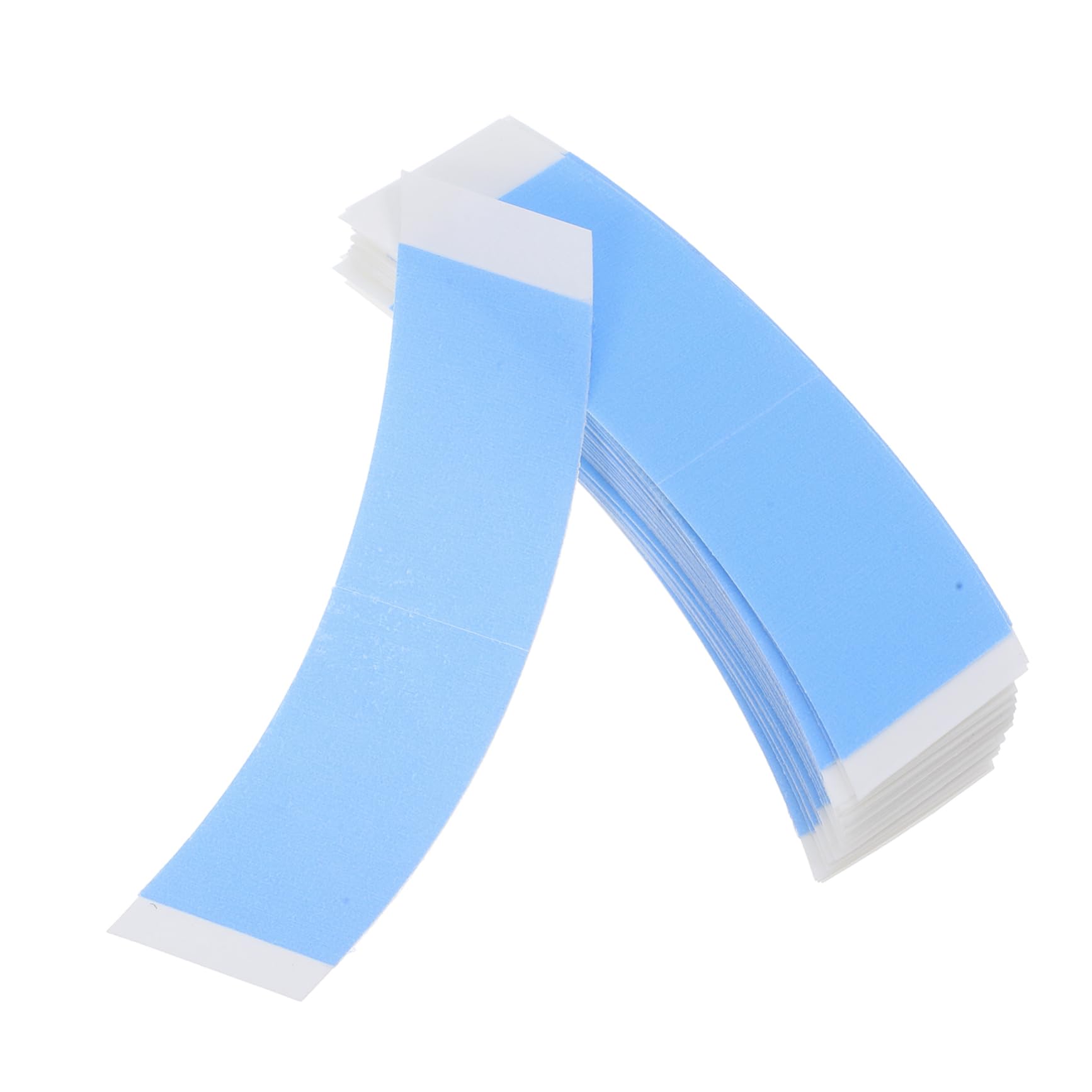 Hemobllo 3 Paquetes Cinta Adhesiva Doble Lado Profesional para Pelucas y Extensiones de Cabello Azul Resistente y Oculta para Mujeres y Niñas