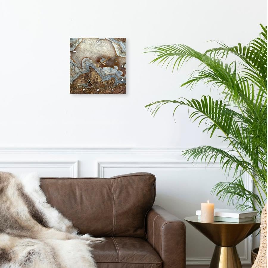 Horloge Murale Agate 3dRose : idée cadeau originale pour crémaillère