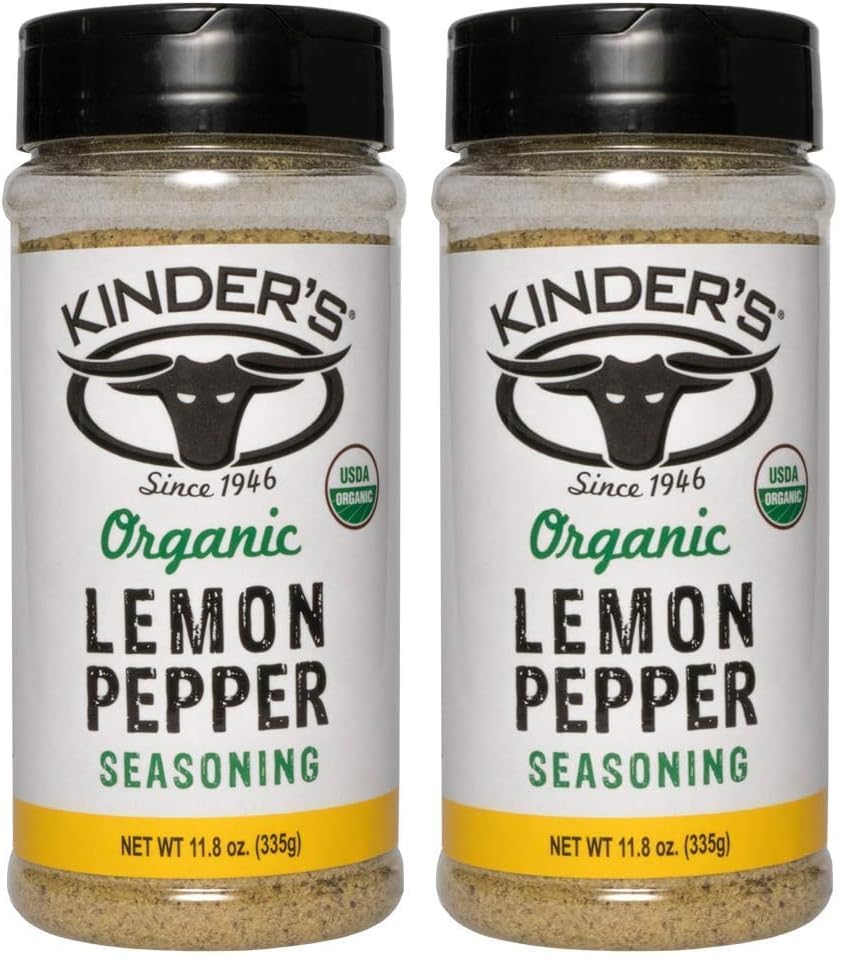 Kinder's Organic Lemon Pepper Seasoning, 11.8 OZ, One pack image 5