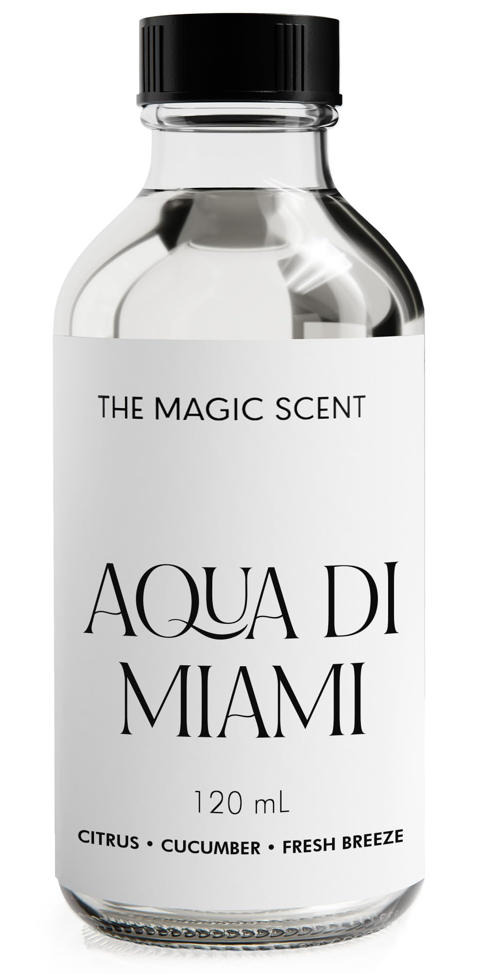 Aqua di Miami Diffuser Oil - Hotel & Home Luxury Scents - Diffuser Oil Scents for Home Designed for Use in All Diffusers - 4 fl oz, 120 mL