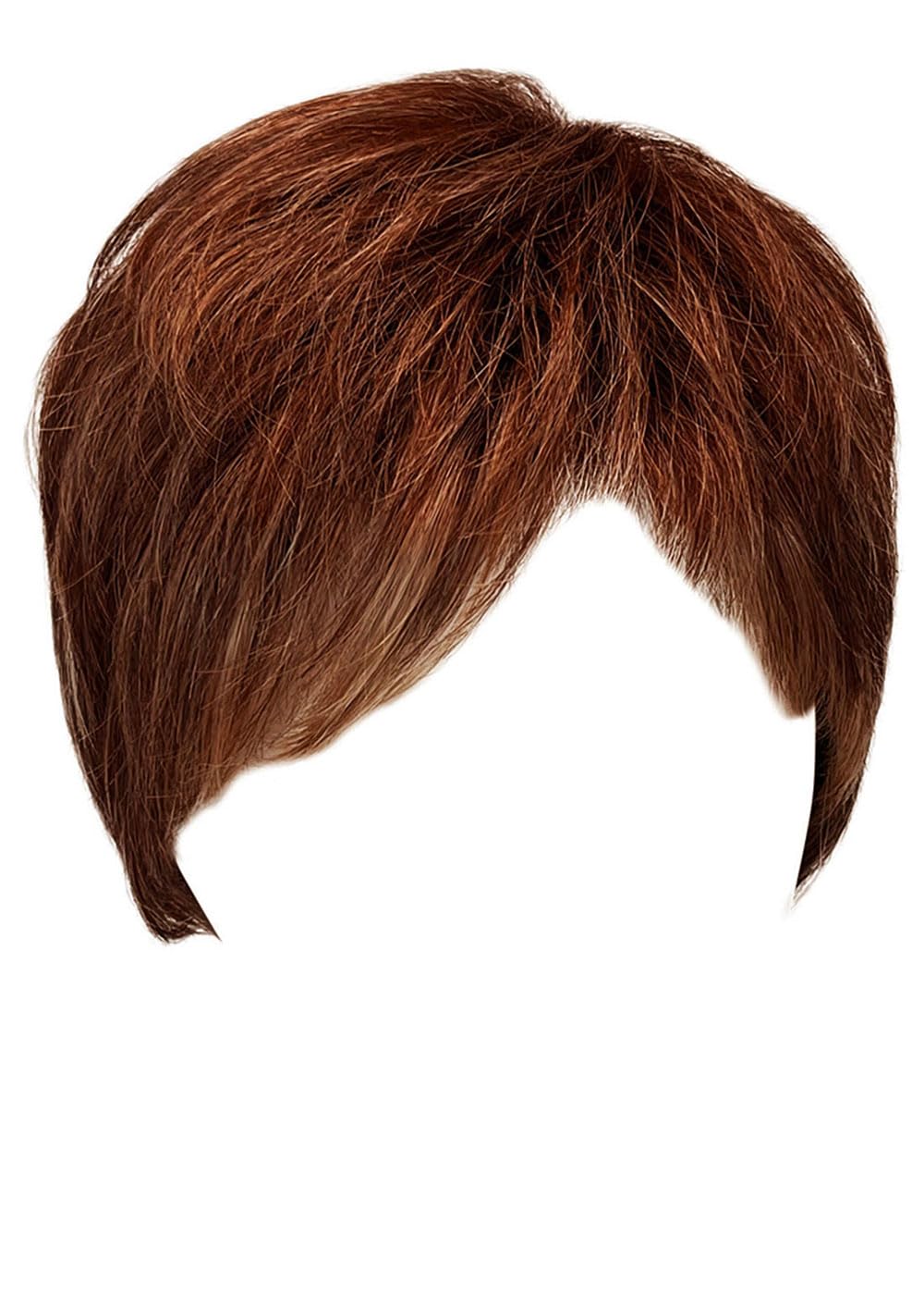 Gabor Jaw Dropper Designer Series Wig, Short Pixie Style Average Cap by Hairuwear, GF31-29 Fiery Copper