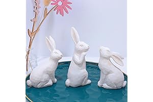 Glintoper Lighted Easter Bunny Figurines: Illuminate Your Spring Celebration