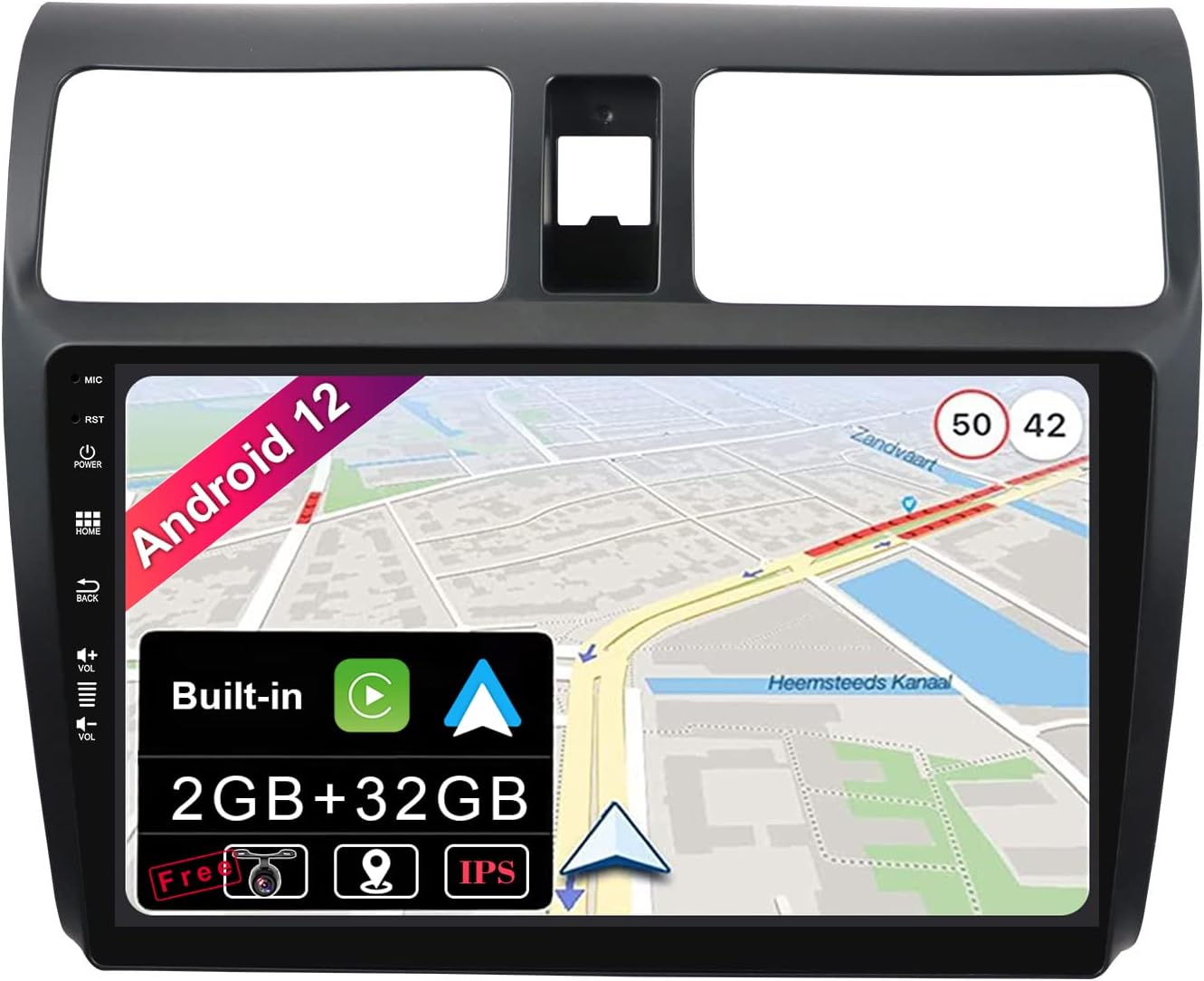10 Inch 2 Din 2 32gb Touch Screen Android 13 Car Stereo For Suzuki Swift 2005-2010 Headunit Frame 10" Car Carppay Radio - View #2
