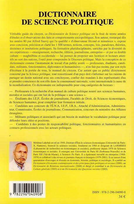Dictionnaire de science politique : Les 1500 termes politiques et diplomatiques pour rédiger, comprendre et répondre au Discours politique