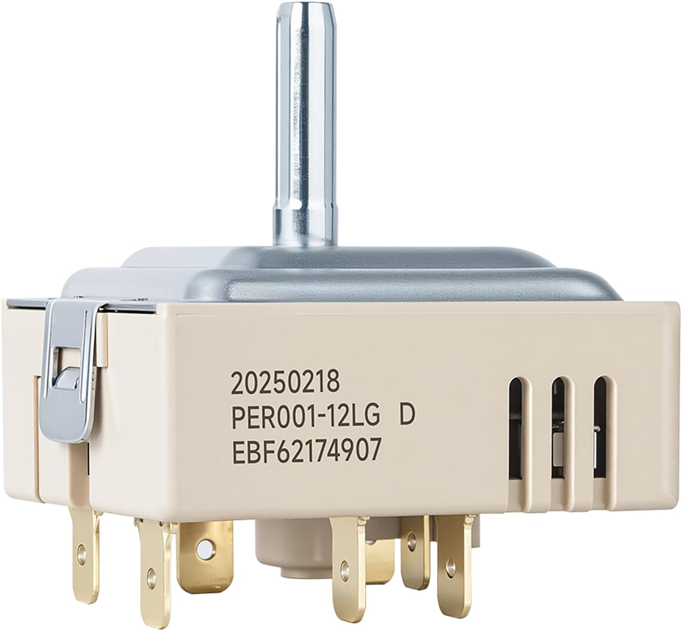 EBF62174907 Surface Element Infinite Control Switch for LG Electric Range Replacement EBF62174902 EBF62174904 PER001-12LG D PER001-12S D