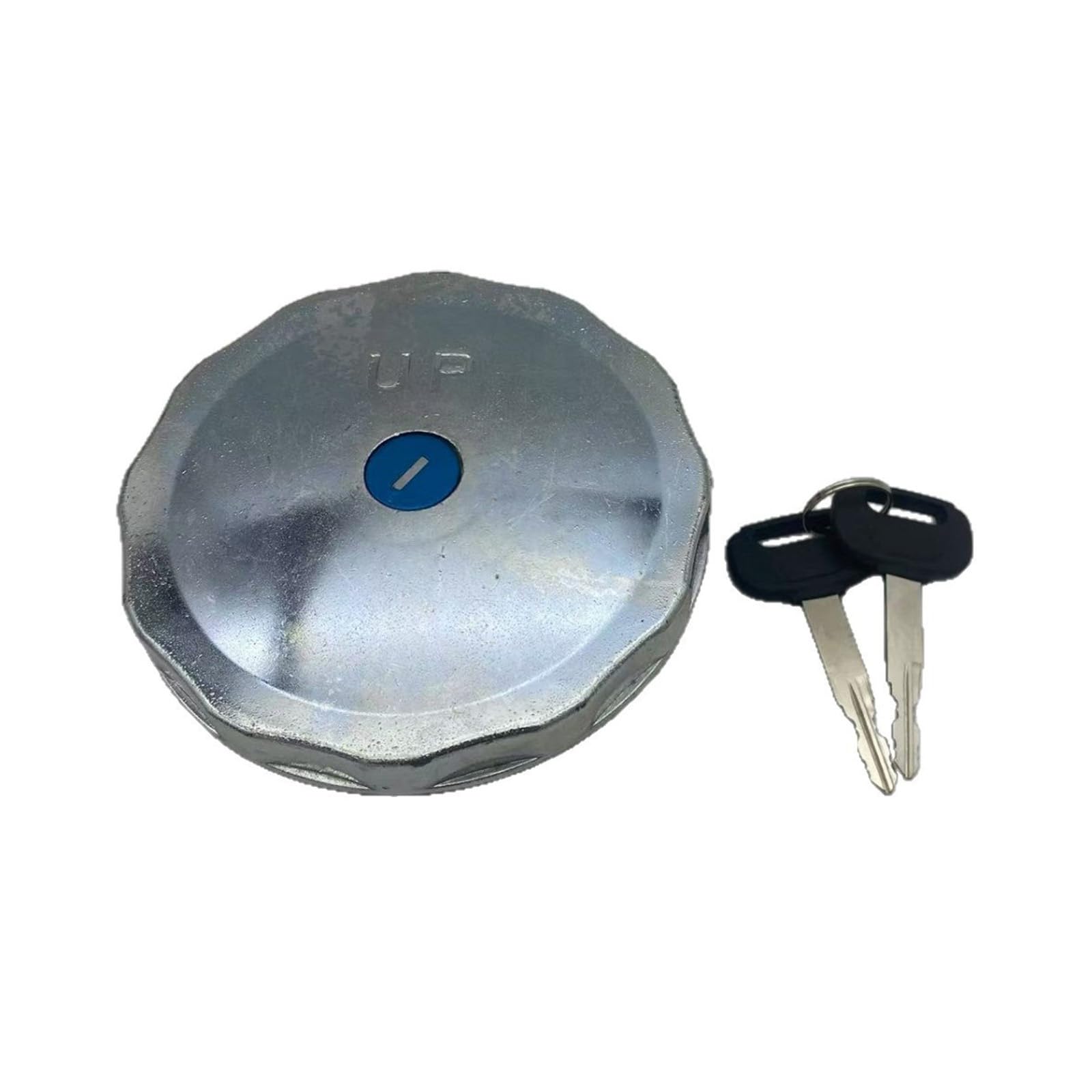Theft Container Lid for Specific Trucks Metal Build 78mm Locking Cap Waterproof Coal Cap