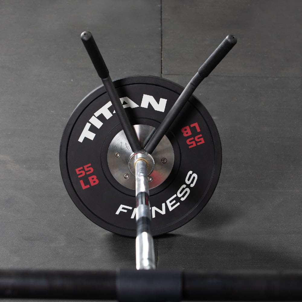 Titan Fitness Angled Landmine Handles With Rubber Grip