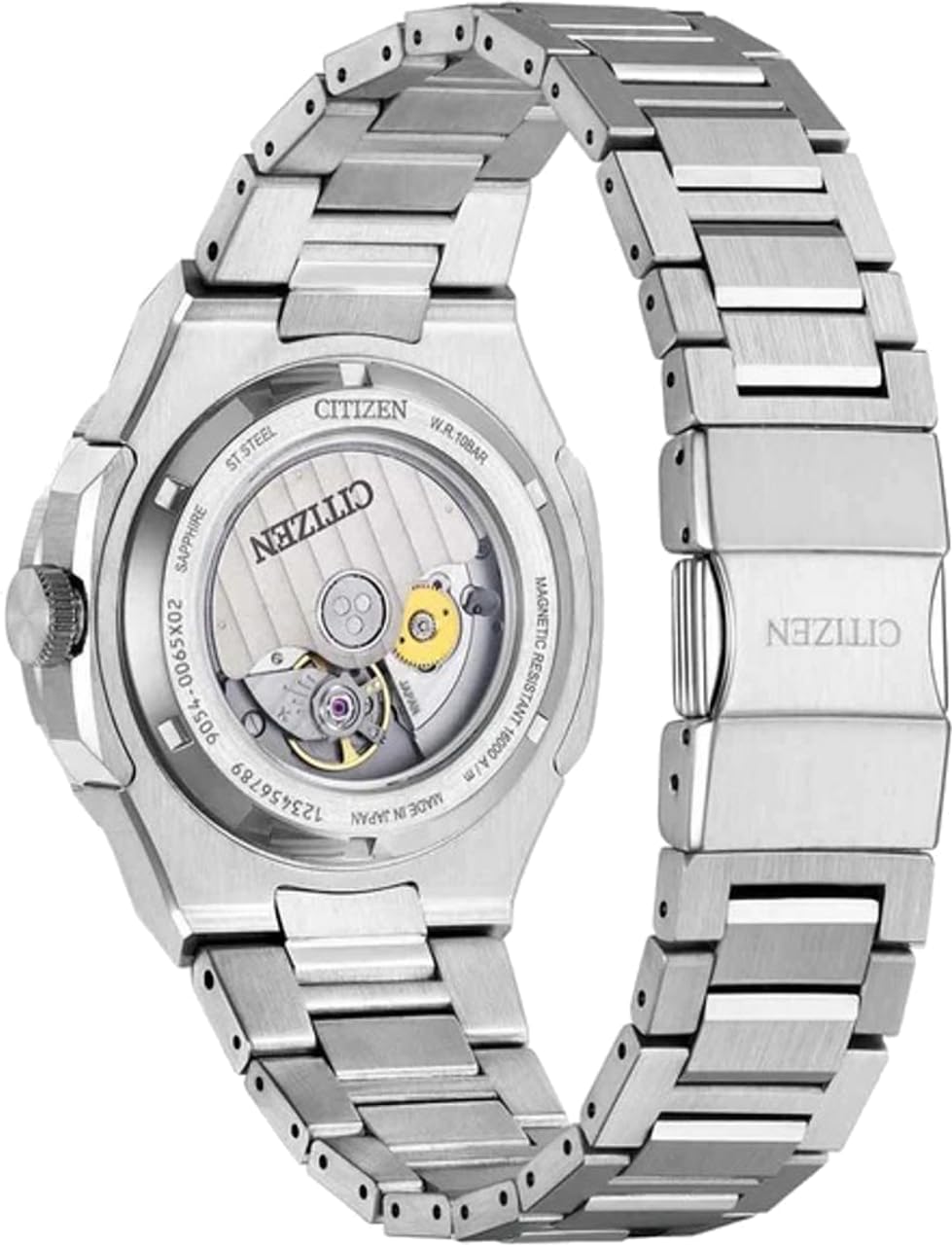 Citizen Herren Analog Automatik Armbanduhr Series 8 GMT