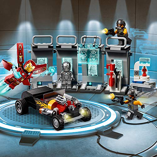 LEGO 76167 Super Heroes Armería de Iron Man