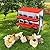 Garvee Chicken Nesting Boxes, 8 Hole Metal Chicken Laying Box with Removable Trays and Roll Out Egg Collection for Chicken Coop, Red, with Metal Legs