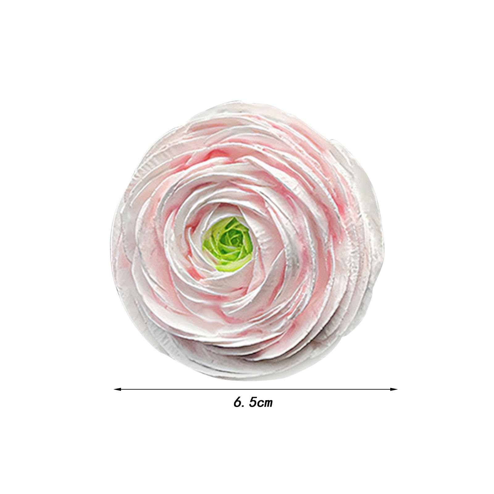 2 Clip per Bocchette di Ventilazione a Forma di Fiore Artificiale Riutilizzabili, Graziose, Accessori per Prese D'aria Del Condizionatore, 4 pezzi