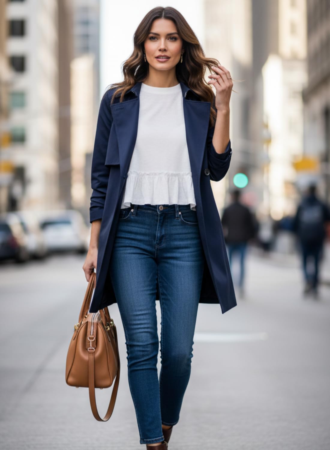 Women's Tops Cropped Hollowed Out Crewneck Cap Sleeve Shirt Cute Ladies Casual Summer Blouses - Image 3