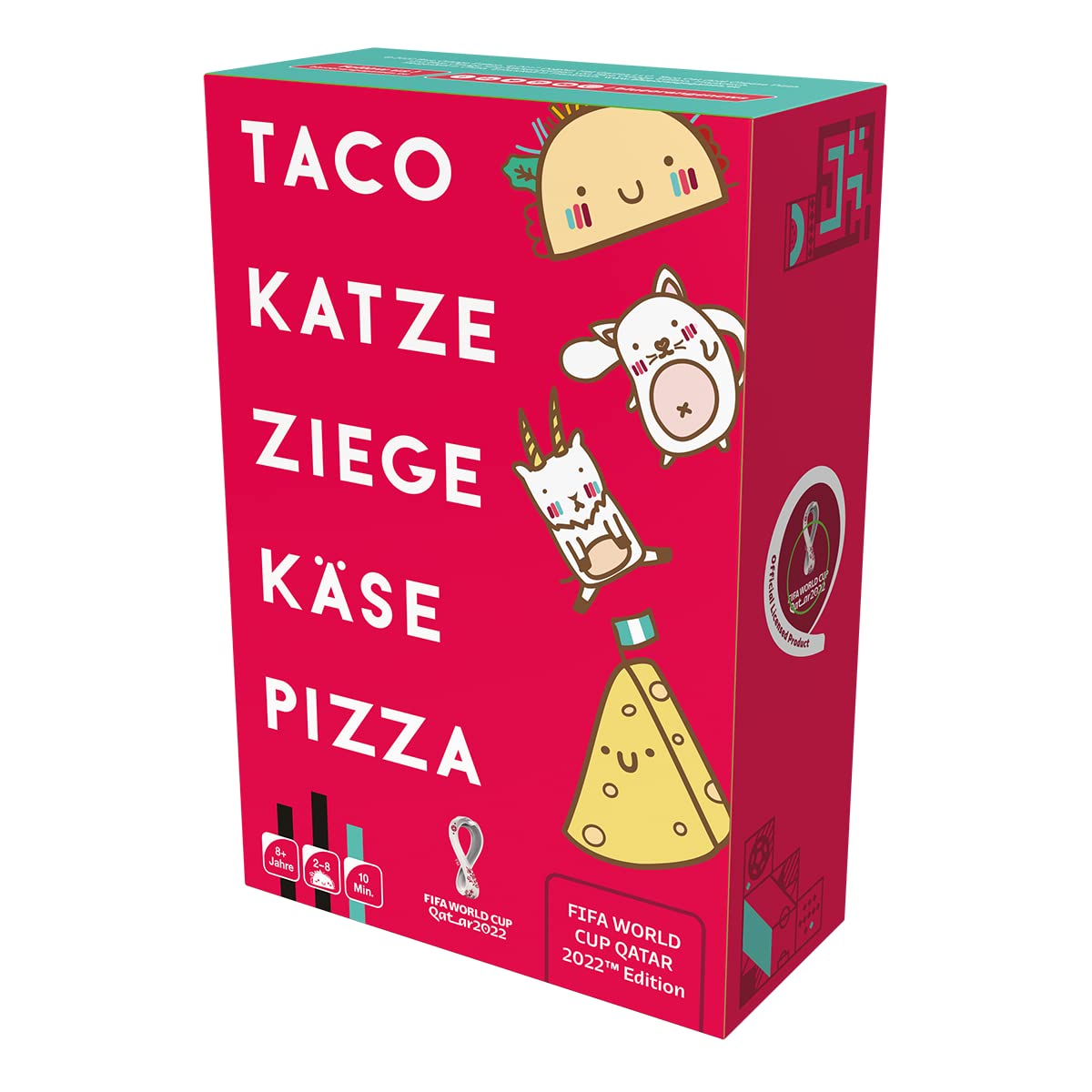 Taco Katze Ziege Käse Pizza