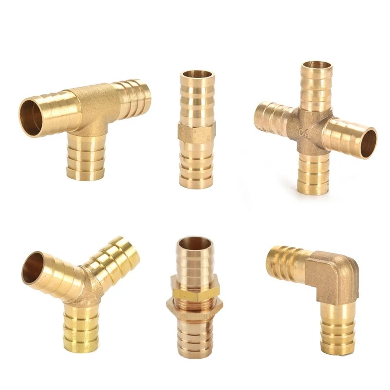 Złączki Złącze Miedziana Pagoda Paliwo Woda Rura Mosiężna Rura Łącznik Adapter 4mm 5 6 8 10 12 T-3-drożny/4-drożny/BT-PM 1 szt. (T-3-drożny, OD 16 mm)