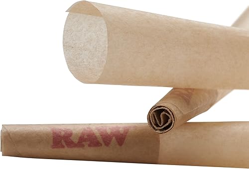 Miniatura 5 de RAW Classic King - Conos clásicos preenrollados papel de fumar clásico en tamaño grande con puntas de filtro, cono RAW de combustión limpia y lenta