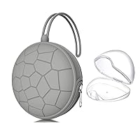 Vista 9 de Smlpuame Funda para chupete, sin BPA, portátil, de silicona, para bolsa de pañales, cochecito, para actividades al aire libre, fácil de limpiar