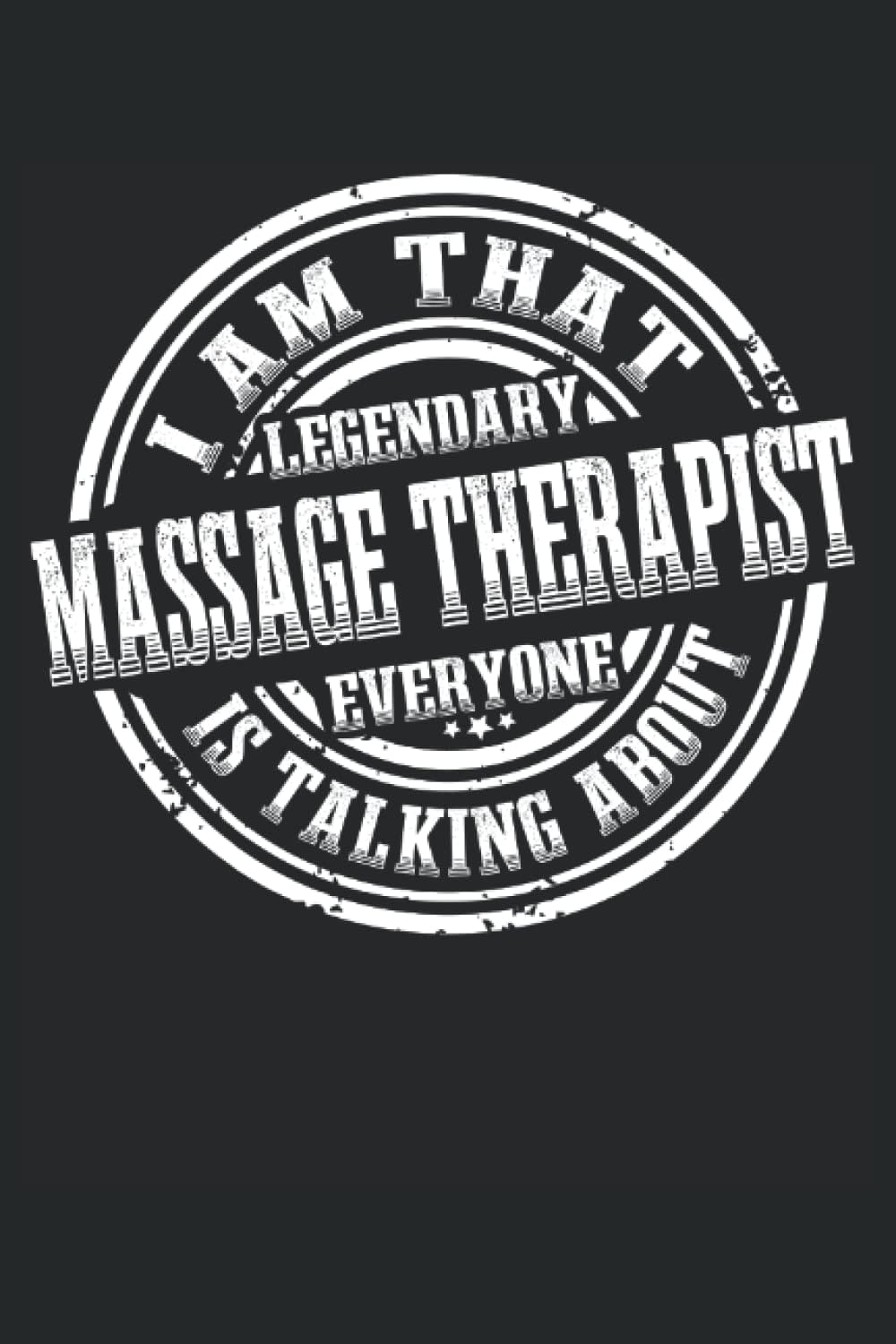 Massage therapist notebook (lined) physiotherapy