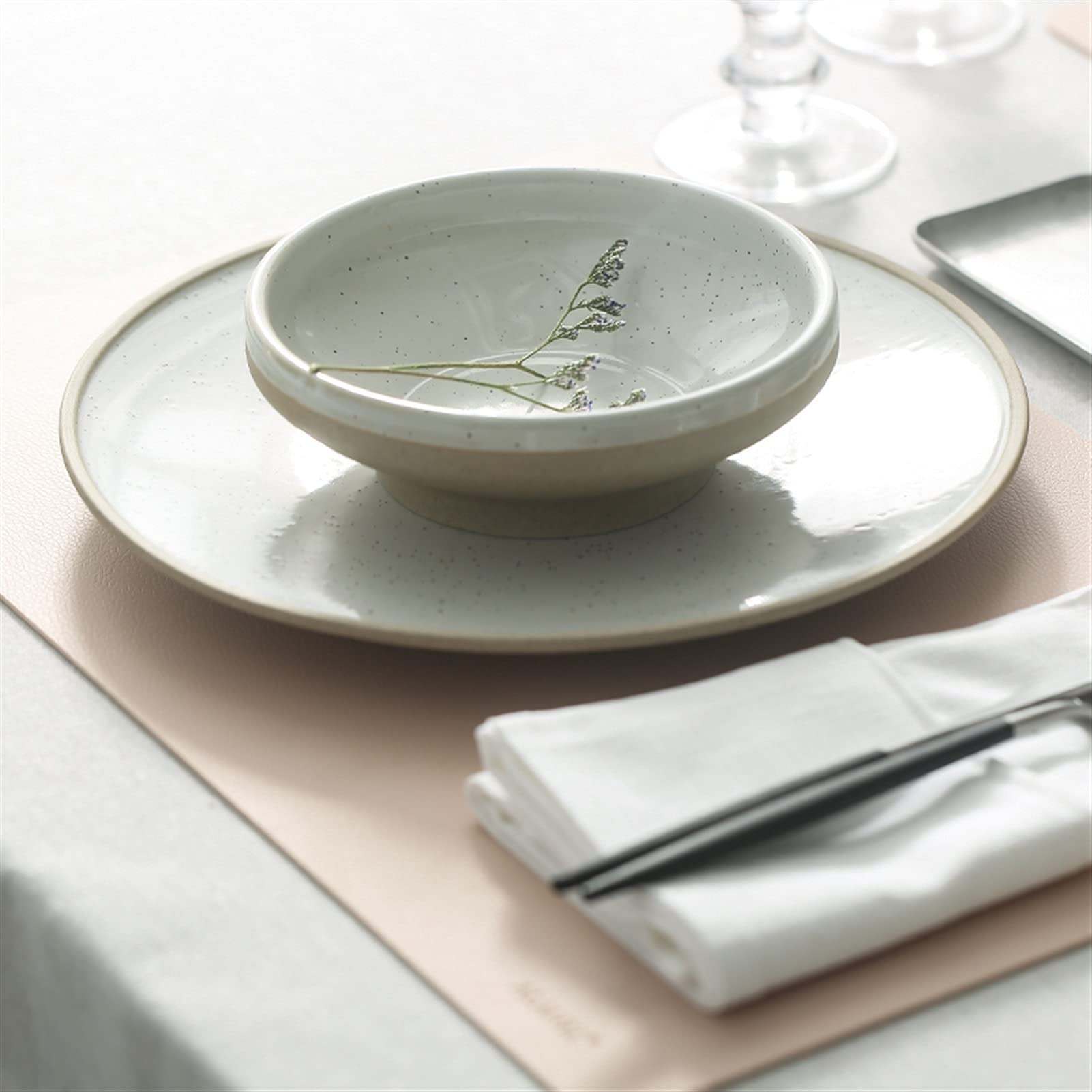 Salaterka Sezamowa Emaliowana Ceramiczna Talerz Kreatywny Hotel Restauracja Naczynia Restauracja Zachodnia Talerz Sex Salaterka Miska deserowa Miska na sałatki(B)