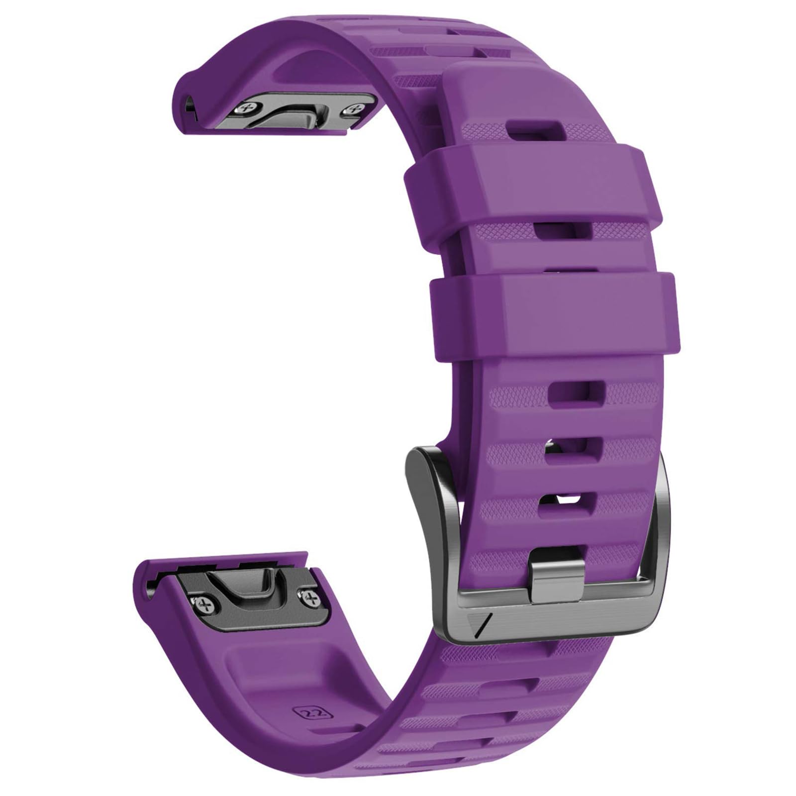 NotoCity Corrra para Garmin Fenix 7/6/5/6 Pro/7 Pro/5 Plus, Quickfit 22mm Correa para Garmin Fenix 8/8 pro 47mm, Forerunner 965/955/935, Nylon Correas para Epix Gen 2, Quatix 7/6/5(Negro) — view 18