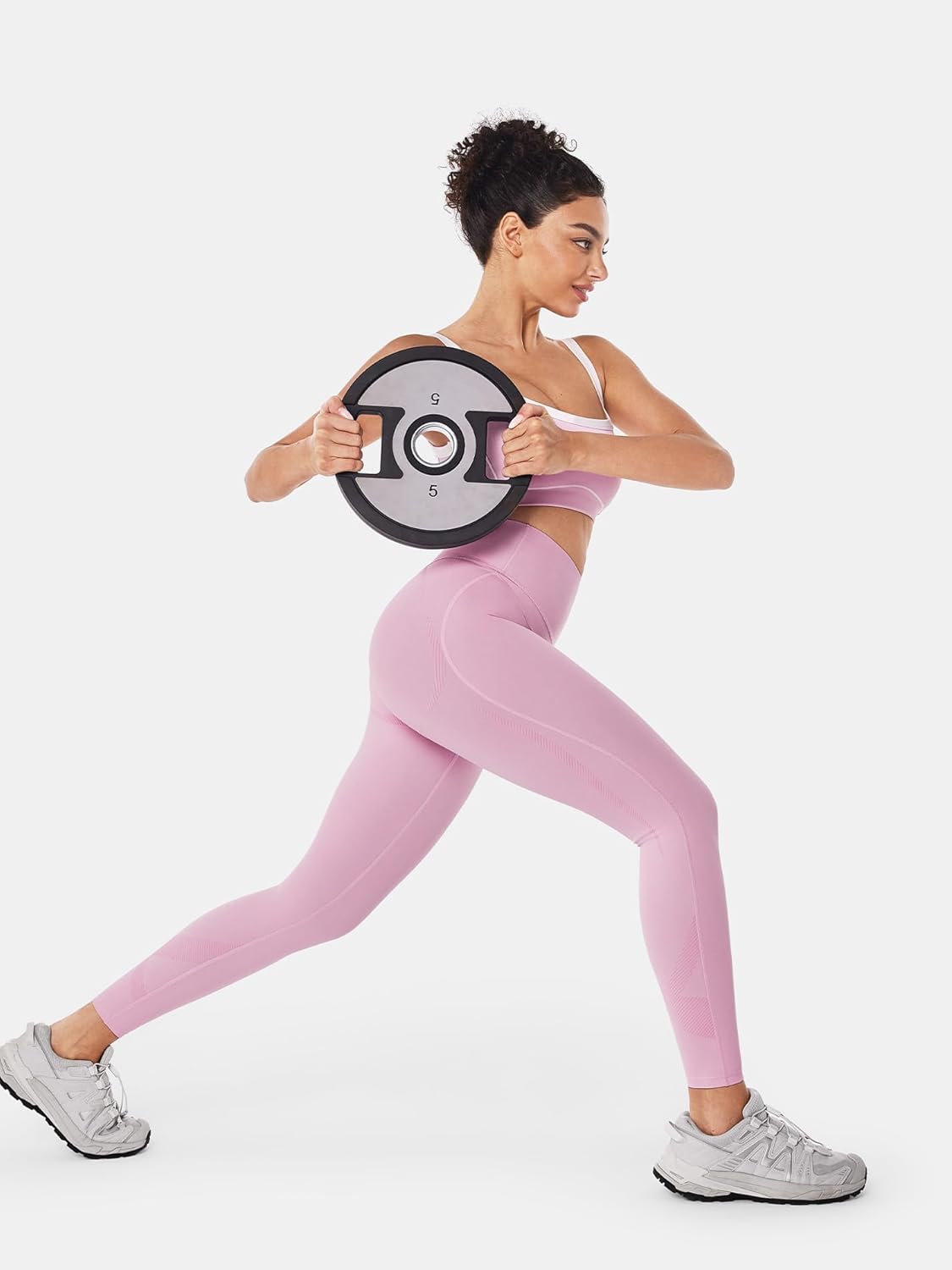 Fanka Body Sculpt Squat Proof Leggings, 3D Sculpting Lift, Invisible Scrunch Design, Smooth Matte Finish, High Waist - Image 5