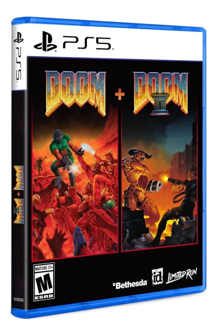 DOOM + DOOM II (Limited Run Games #144) – for Playstation 5 DOOM + DOOM II (Limited Run Games #144) – for Playstation 5