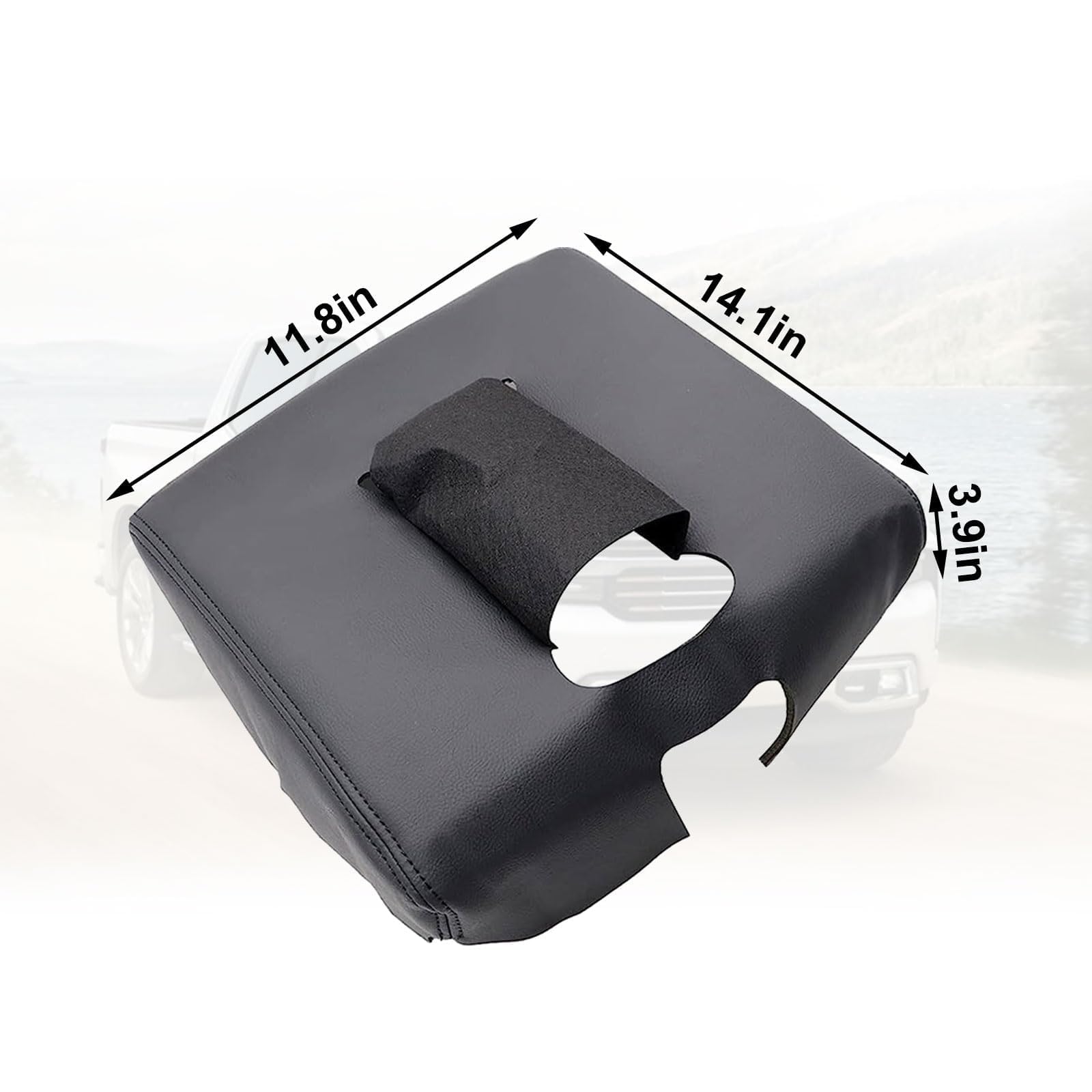 Amazon.com: SecosAutoparts Center Console Lid Armrest Cover