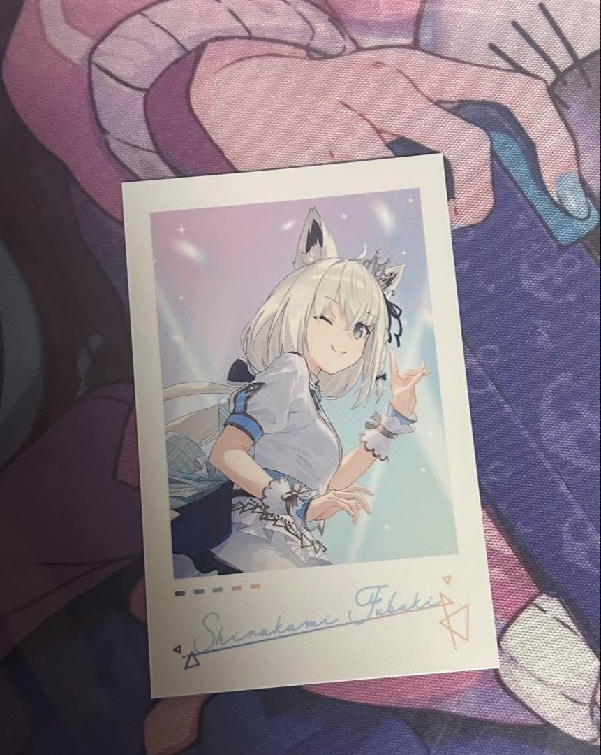 5th fes チェキ風カード白上フブキ 白上フブキ ホロライブ expo