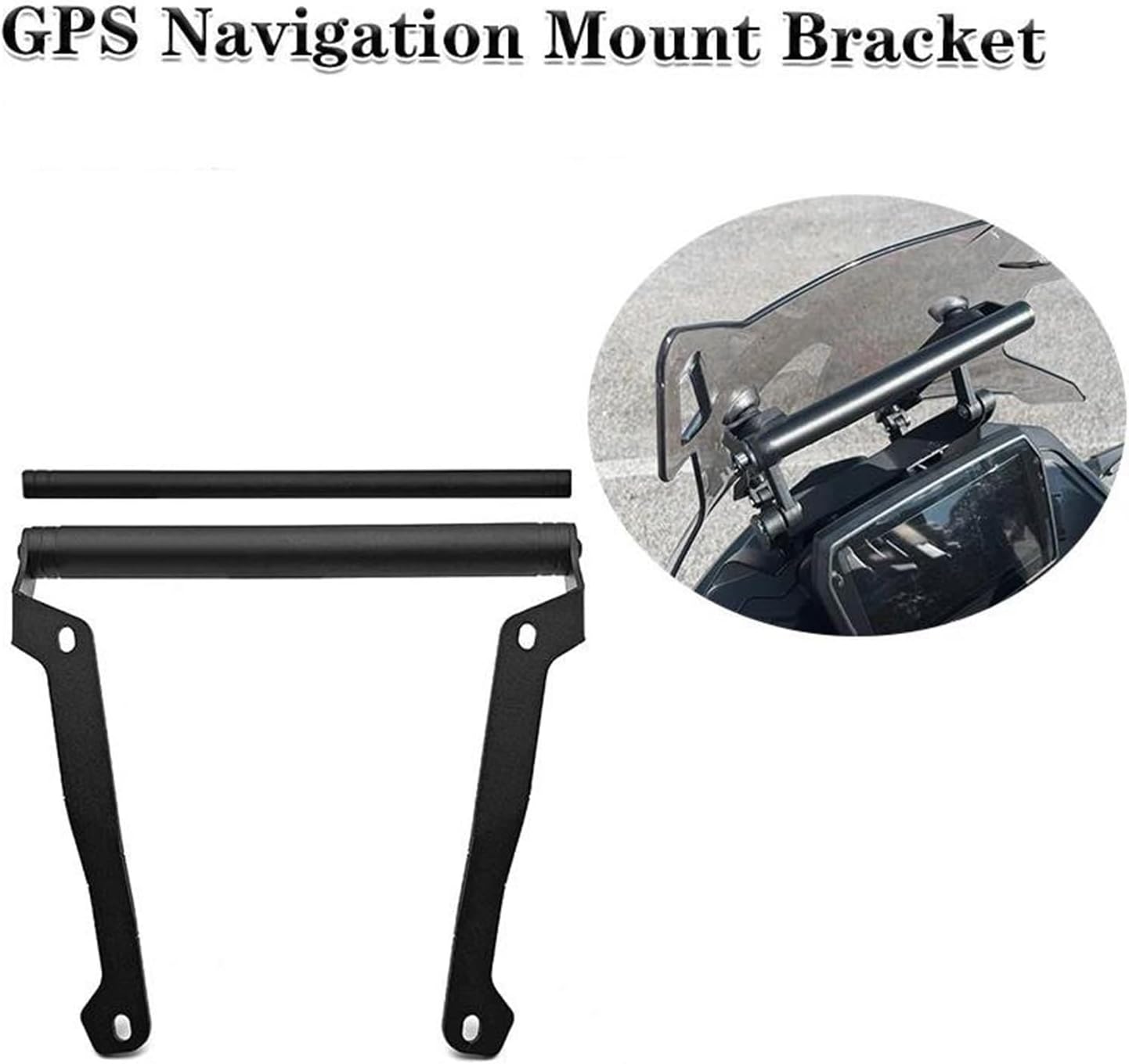 Phone GPS Navigation Bracket Holder for DS625X 2025 Phone Holder GPS Navigation Mounting Extension Bracket for for VOGE for Valico for 625DSX for DS625X 2025(1)