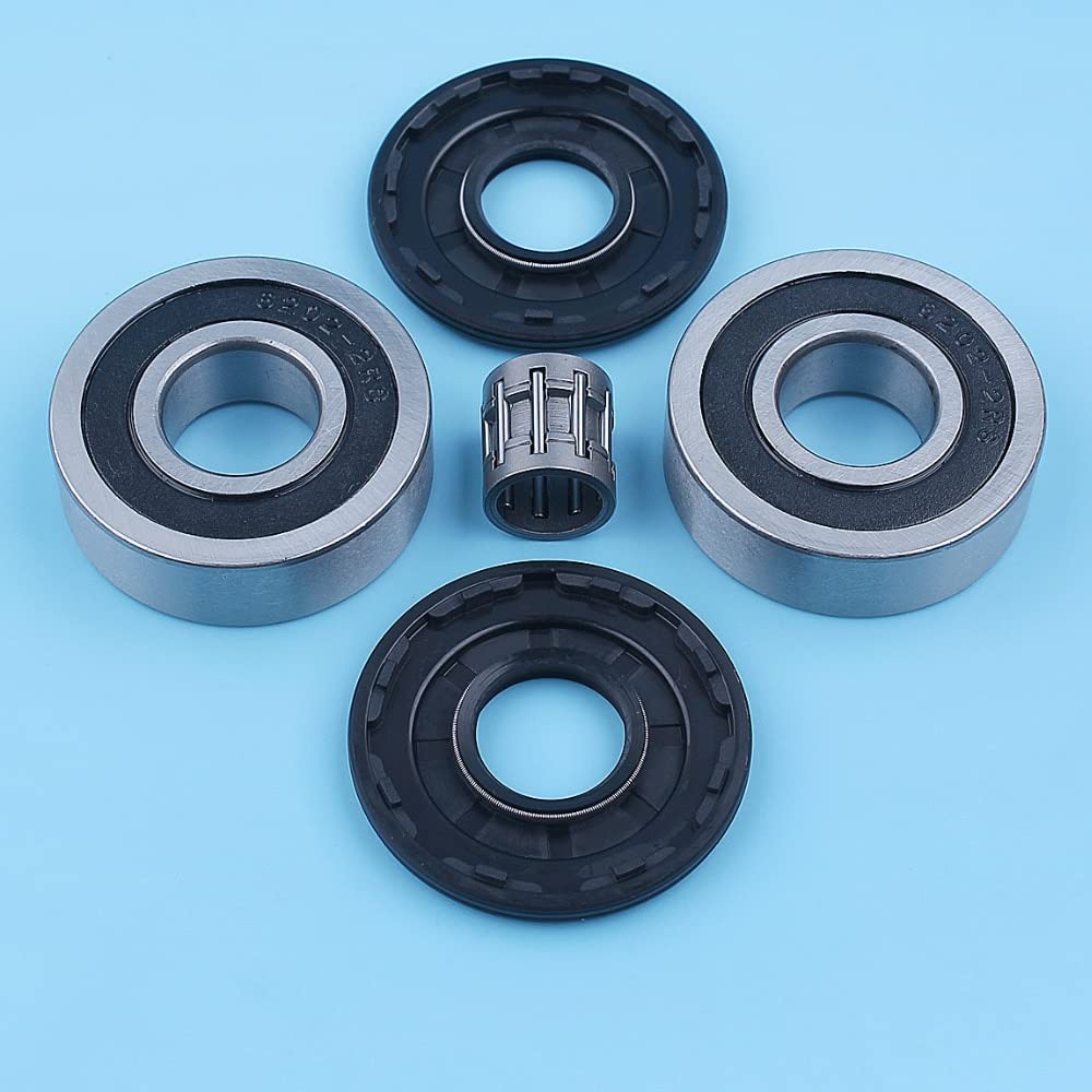 Kit cuscinetto a sfere albero motore paraolio cuscinetto ago per Husqvarna 445 445e II 450 Rancher 450e II motosega 544062001 pezzo di ricambio