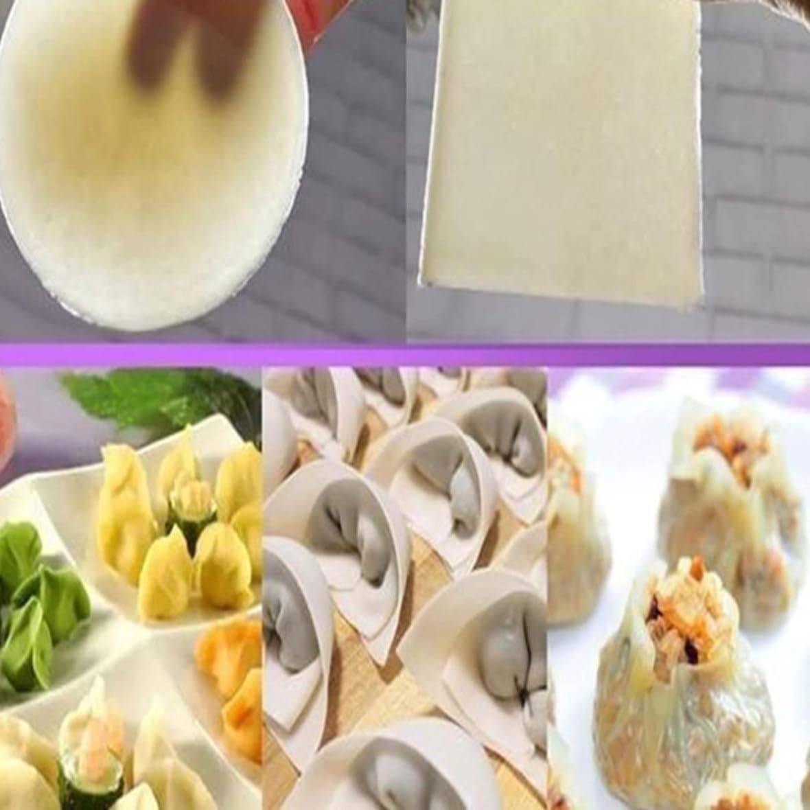 Wonton Maker, máquina automática de piel Gyoza, envoltura eléctrica multifuncional para albóndigas para uso doméstico y comercial