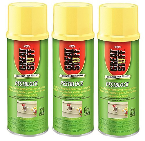 Great Stuff 3-Pack Pestblock 12 oz Insulating Foam Sealant