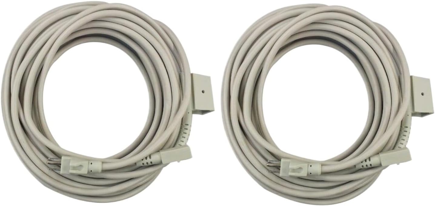 50' Power Cord，Compatible For ProTeam ProForce 1500 / 1500XP Commercial Upright Vacuum，Heavy-Duty Replacement Cord, Durable & Flexible