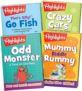 Highlights Classic Card Games, Set of 4