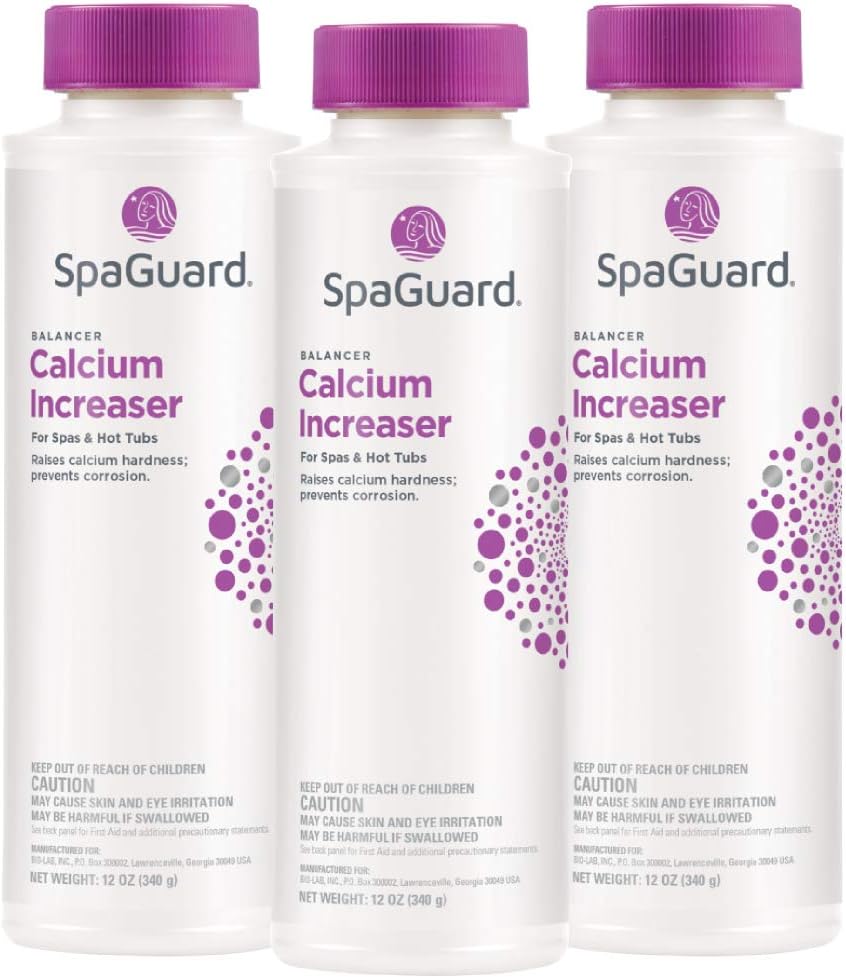 SpaGuard Spa Calcium Hardness Increaser (12 oz) (3 Pack)