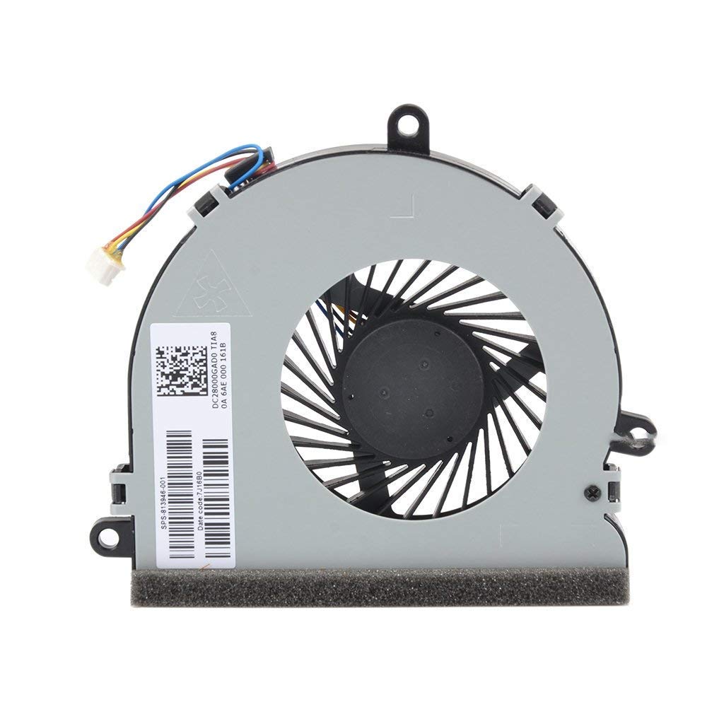 WEI AI Laptop CPU Cooling Fan for HP 15-AC 15-AC622TX 15-ac032no 15-ac033no 15-ac042ur 15-ac121dx 15-ac029ds 15-ac120nr 15-ac137cl 15-ac023ur Series