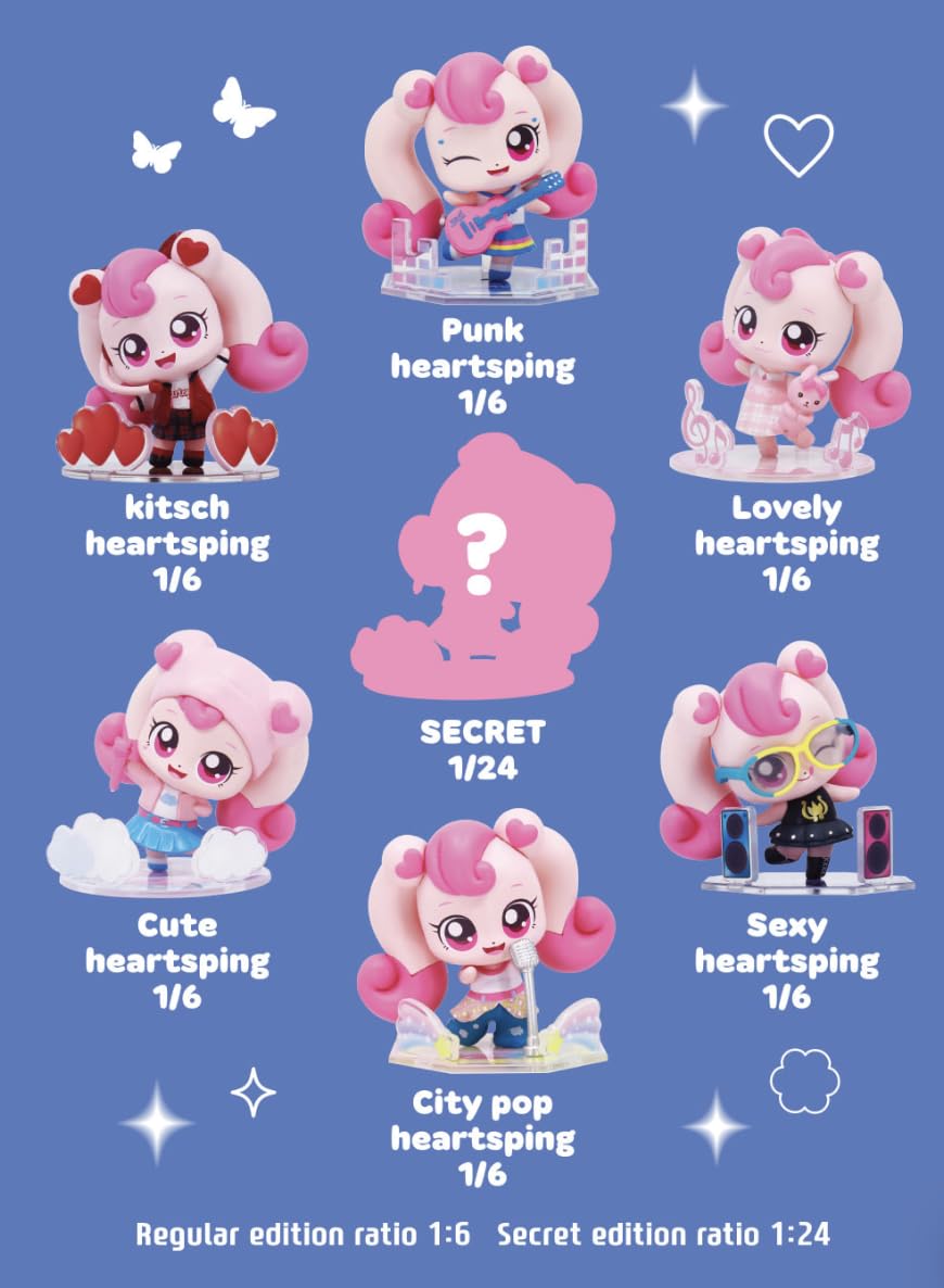 heartpipi様 リクエスト 3点 まとめ商品 Catch Teenieping Heartsping Idol Project Random Figure Blind Box