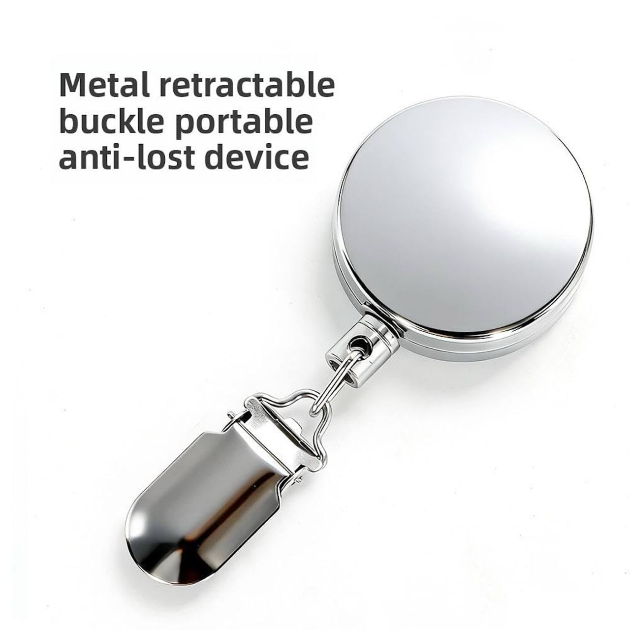 Retractable Towel Clip - Stainless Steel Wall Mount -6