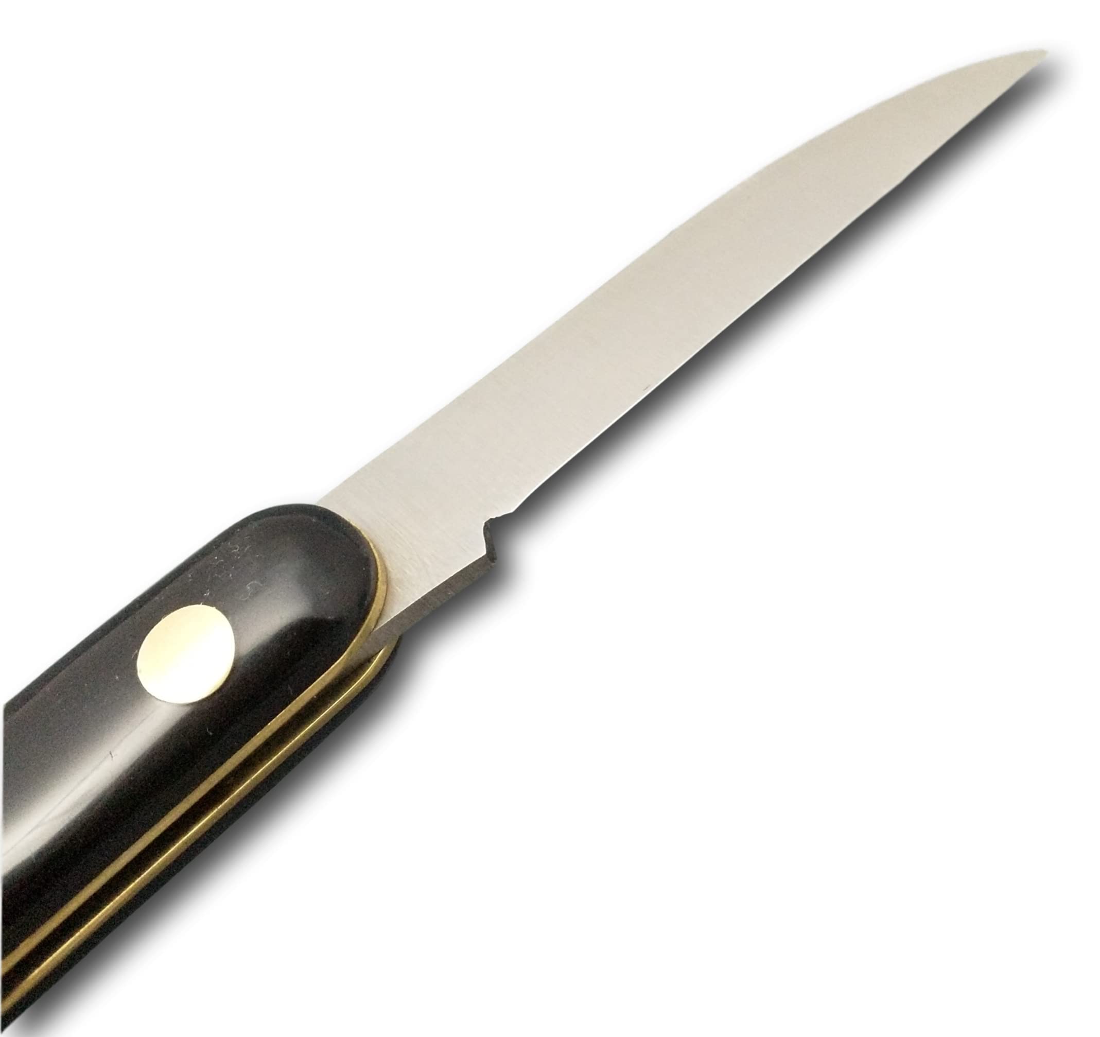 DUE BUOI COLTELLO DA INNESTO 224P SP OT - LAMA IN ACCIAIO AD ALTO TENORE DI CARBONIO