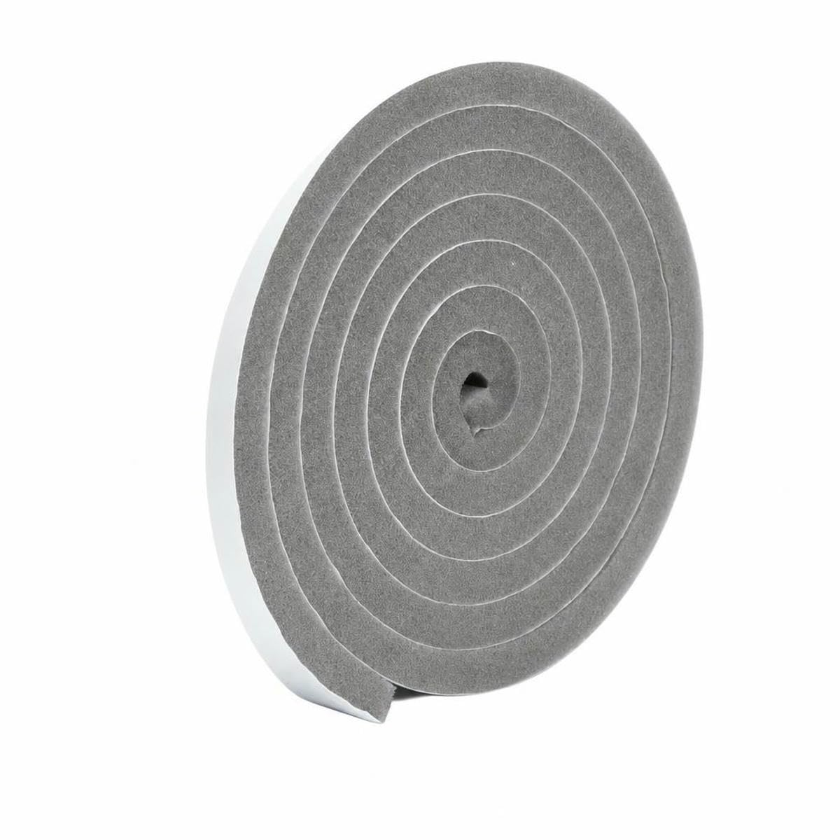 Jmgdj Gray 3Cm 1 Rolls 4.0M Sponge Foam Seal Strip Tape Adhesive Anti Collision Soundproof Weather Stripping For Doors Furniture Protection