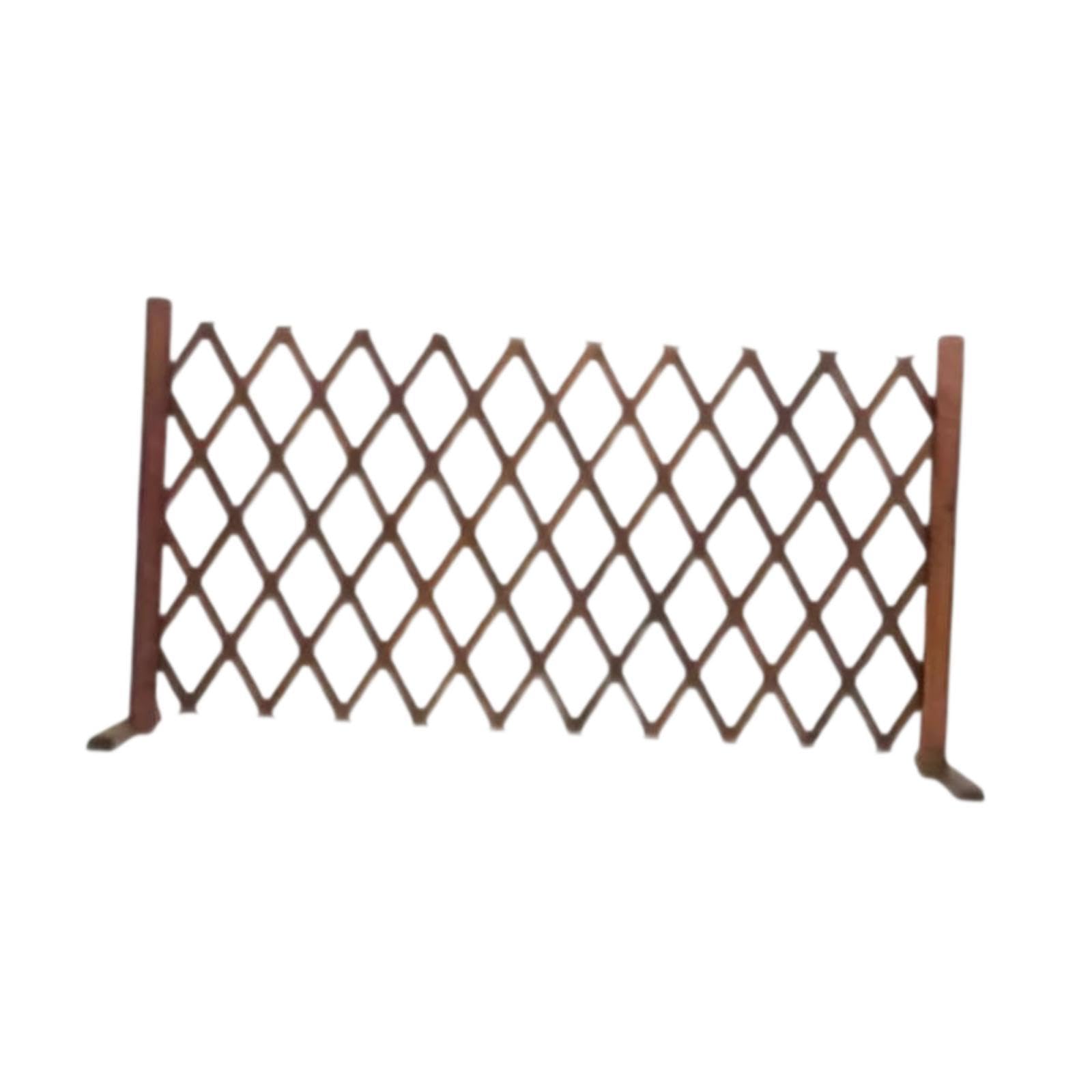 Expandable Instant Fence Wood Garden Trellis Fence for Balcony Indoor Garden-picture-26