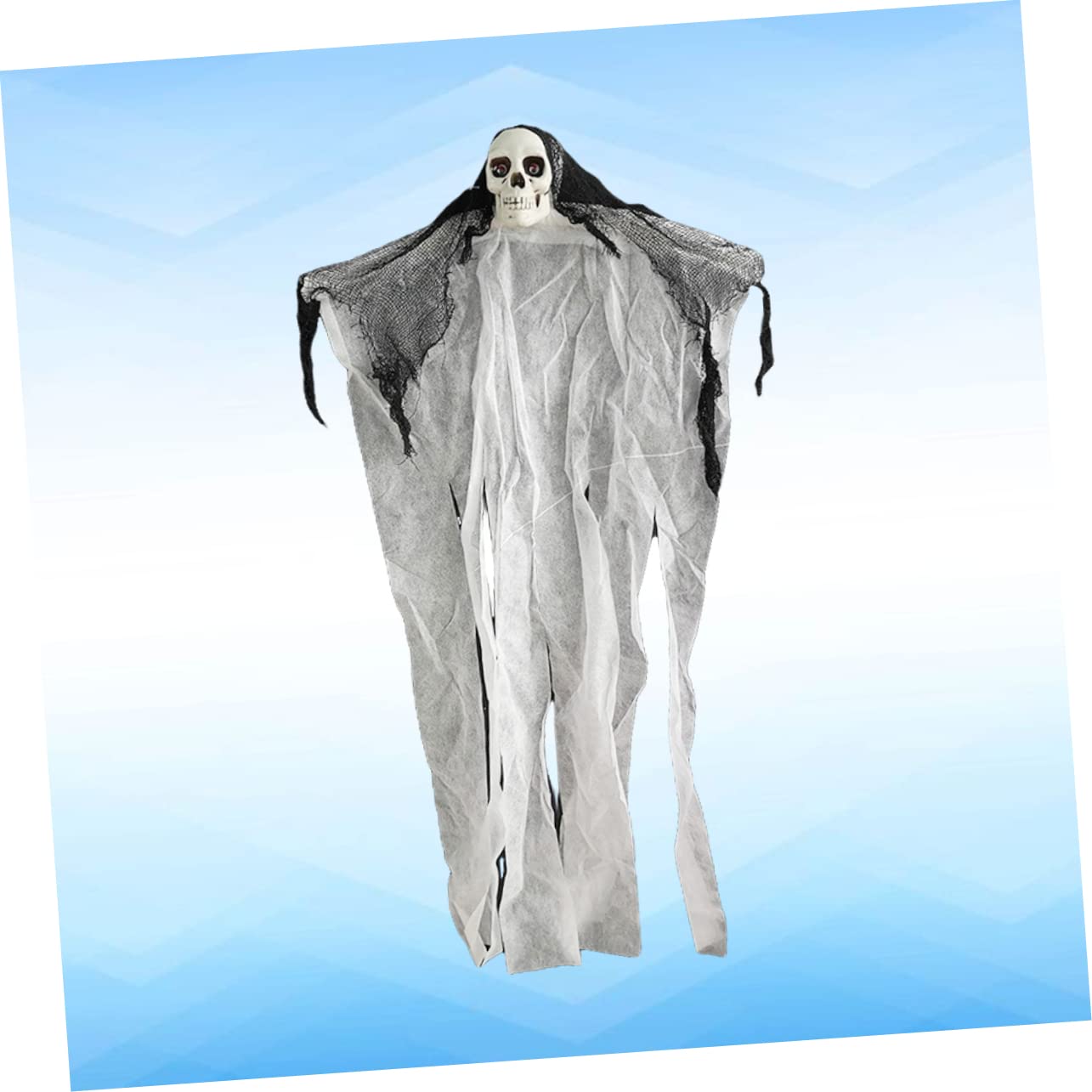 Amazon.co.jp: POPETPOP ハロウィーン用 吊り下げ式頭蓋骨 骸骨と幽霊