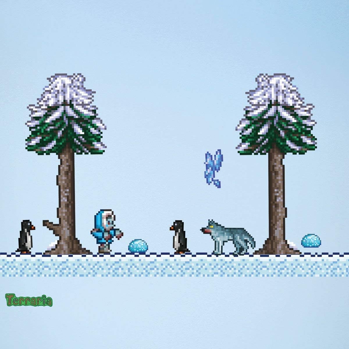 Terraria Snow Biome Wall Decals (10-Piece Set)